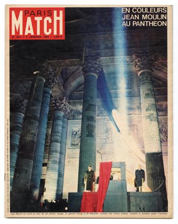 Paris Match, janvier 1965 - Couverture 