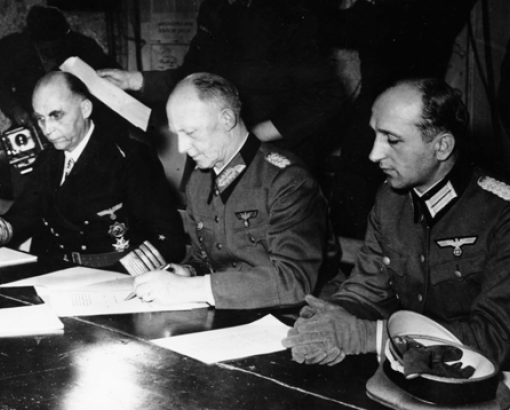 7 mai 1945 Capitulation du reich 1