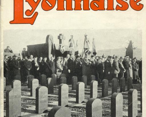 Magazine "La vie Lyonnaise", Une du 14 novembre 1942 © Photo et collection du CHRD, Ar. 1766