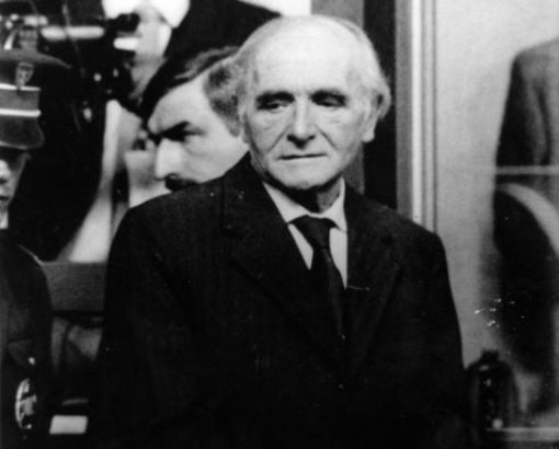 Photo du procès de Klaus Barbie 