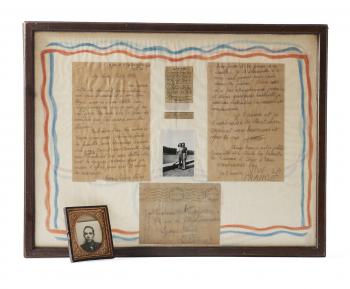 Lettre d'Henri Mazuir - CHRD Lyon ©Pierre Verrier