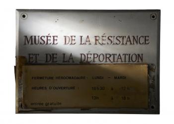 Plaque musée Boileau