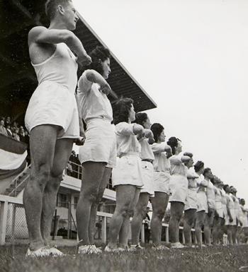 Villefranche, fête du Serment de l’athlète, 1941 - © Collection Tony Bertrand