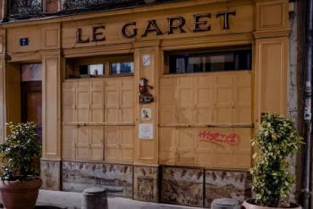 Devanture du restaurant Le Garet à Lyon © Photo Frederique Bellay