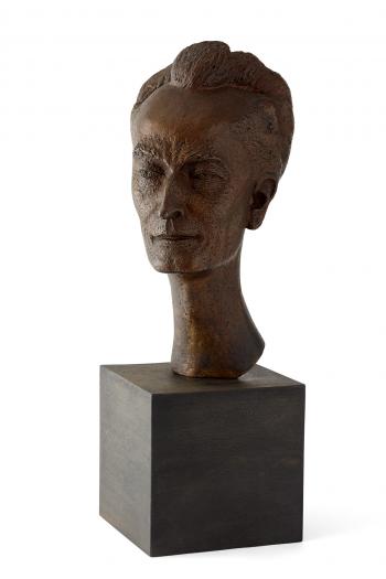 Charles Machet (1902-1980), Emmanuel d’Astier de la Vigerie, 1967, bronze à cire perdue, fonderie Godard © Photo Pierre Verrier - Collection du CHRD, Ar. 1448