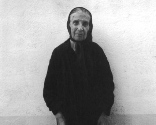 Mathieu Pernot, Portrait de Pilar Reyes, 1999 © Photo Mathieu Pernot - Collection du CHRD, Ar. 1564-3