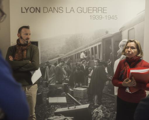 Lyon dans la guerre, 1939-1945 - Exposition permanente du CHRD © Photo Philippe Somnolet, 2016