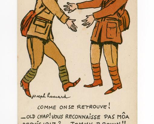  Joseph Hémard (1880-1961), Comme on se retrouve !