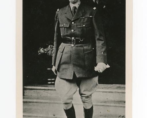 Photographies du général de Gaulle, tirage argentique, 1941 © Photo et collection du CHRD, Ar. 1840