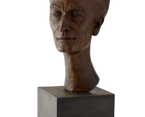 Charles Machet (1902-1980), Emmanuel d’Astier de la Vigerie, 1967, bronze à cire perdue, fonderie Godard © Photo Pierre Verrier - Collection du CHRD, Ar. 1448