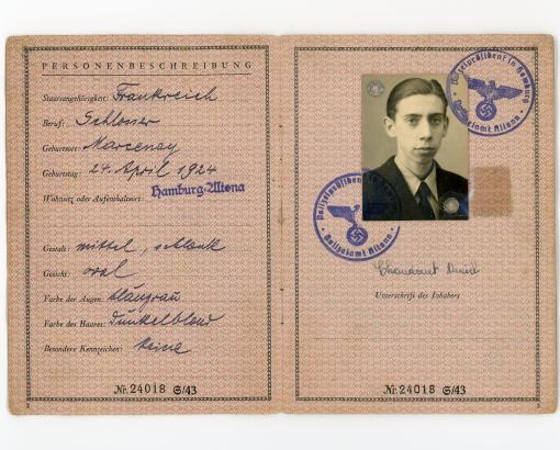 Carte STO de Daniel Chaudouet © Photo et collection du CHRD, Ar. 2021
