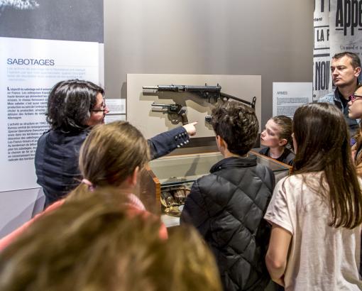 Lyon dans la guerre, 1939-1945 - Exposition permanente du CHRD © Photo Laurent Vella, 2014