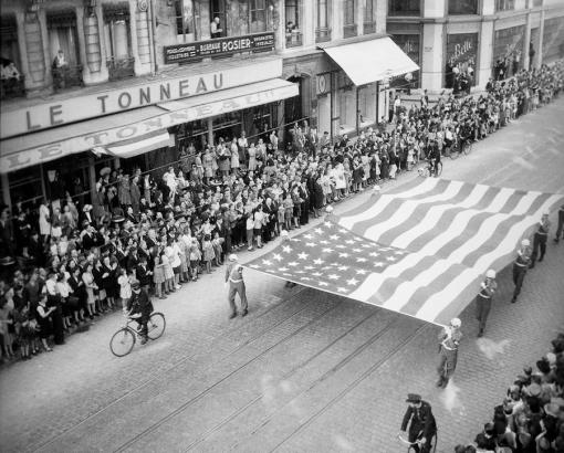 La Libération à Lyon suite à l'arrivée des alliés