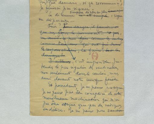 Manuscrit du journal des événements de Chartres
