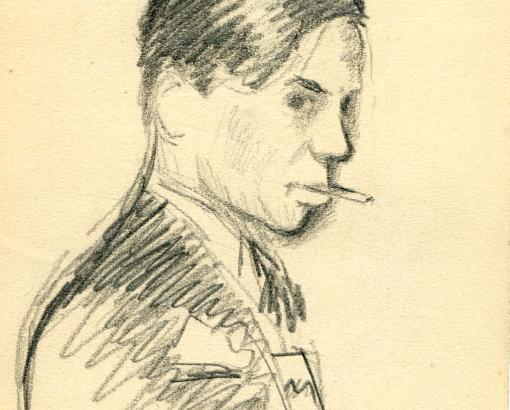 Autoportrait de Jean Moulin