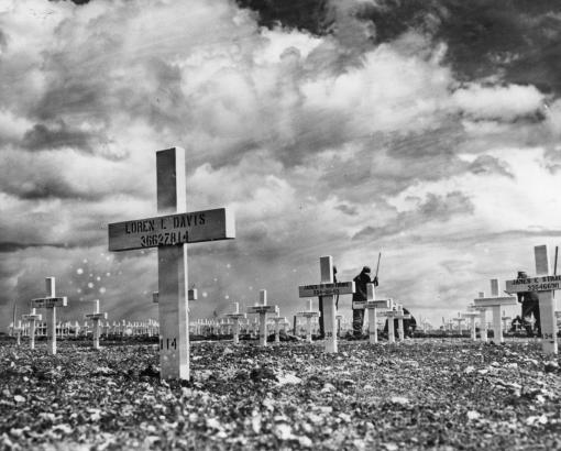 Cimetière provisoire américain de Saint-Laurent-sur-Mer