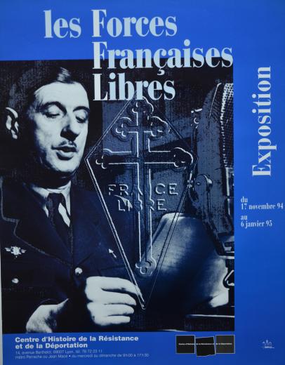 Affiche "Les Forces Françaises Libres"