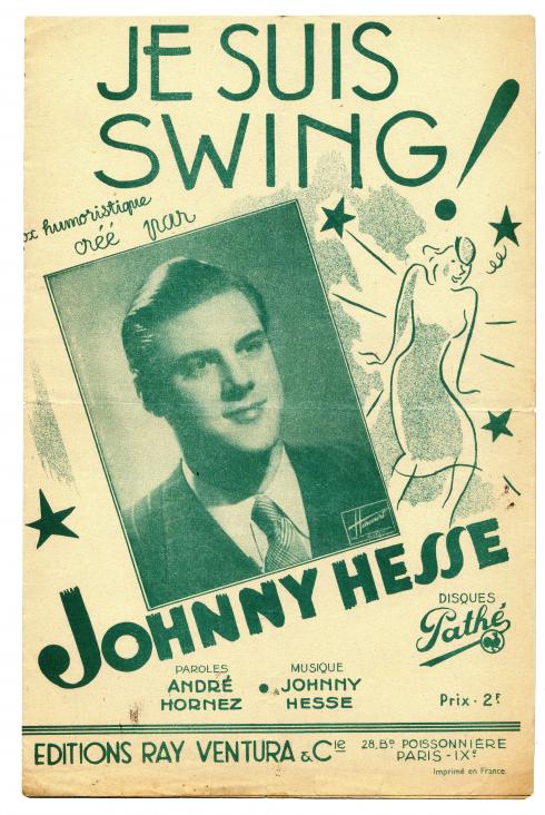 Partition musicale "Je suis swing !" © Photo et collection du CHRD, Ar. 1220