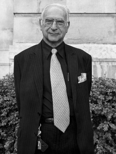 Frédéric Bellay, Portrait de Robert Béraha, 2008 © Photo Frédéric Bellay - Collection du CHRD, Ar. 1566-14