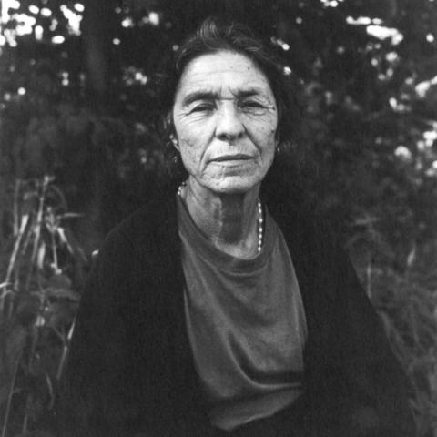 Mathieu Pernot, Portrait de Berthe Renard, 1999 © Photo Mathieu Pernot - Collection du CHRD, Ar. 1564-12