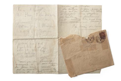 Lettre appartenues à André Péru