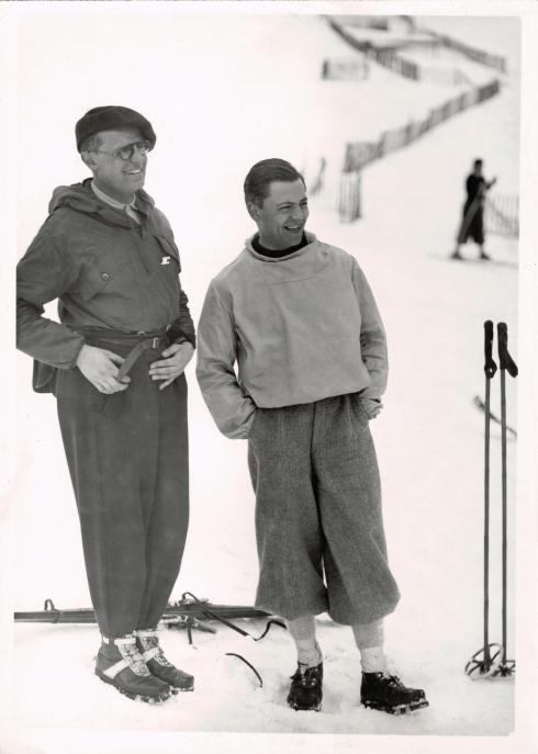 Jean Moulin et Pierre Cot, Savoie, 1932