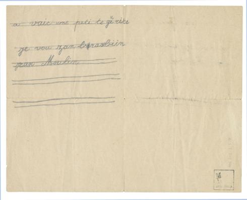 Lettre au Père Noël, 1905 