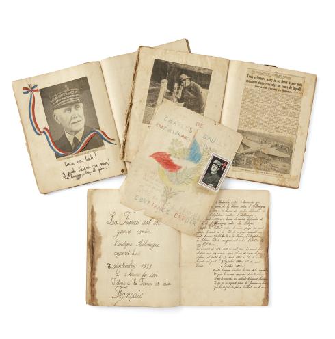 Carte de l’Association des Membres des Groupes Francs au nom d’Antoine Ortovent