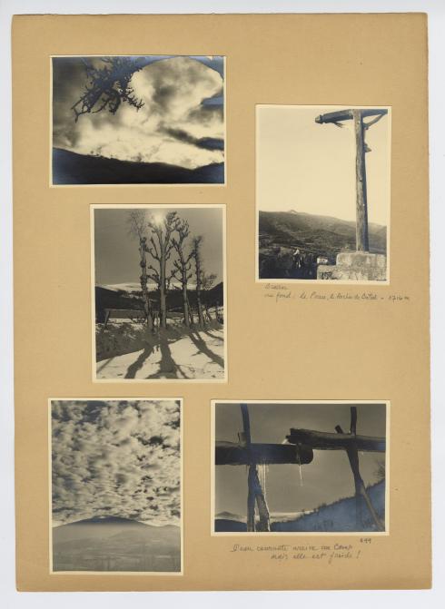 Photographies prises par René Basset aux Chantiers de la jeunesse