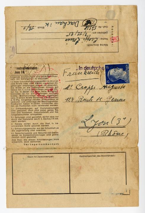 Lettre du 10 juin 1944