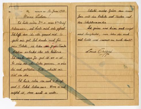 Lettre du 10 juin 1944