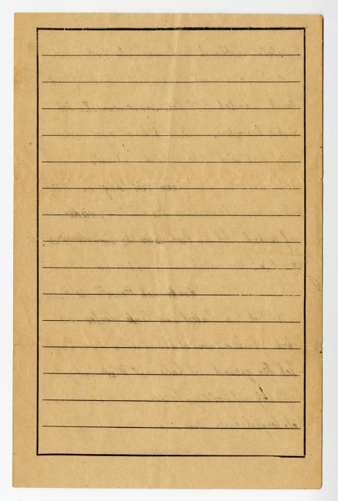 Lettre du 16 avril 1944