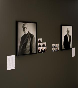 Exposition " Visages (du centre) d'histoire. Portraits de témoins par Frédéric Bellay" en 2009 au CHRD - © CHRD Lyon