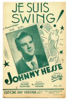Partition musicale "Je suis swing !" - © Pierre Verrier, Collection du CHRD, N° Inv. Ar. 1220