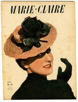 Couverture de la revue "Marie-Claire" de juin 1941 - © Pierre Verrier