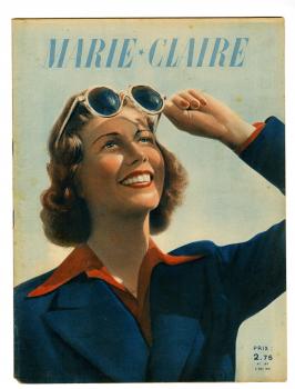 Couverture de la revue "Marie-Claire" de mai 1941 - © Pierre Verrier