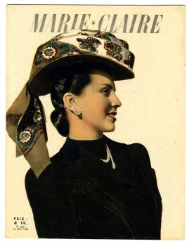 Couverture de la revue "Marie-Claire" de mai 1943 - © Pierre Verrier