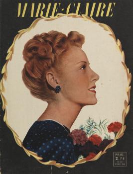 Couverture de la revue "Marie-Claire" de novembre 1941 - © Pierre Verrier