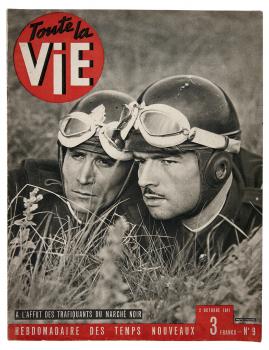 Une de "Toute la vie" n° 9, 2 octobre 1941 - Collection Grenard © Pierre Verrier