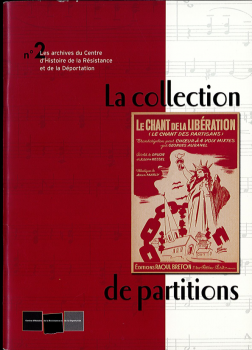 Couverture du livret "La collection de partitions" du CHRD