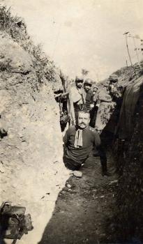 Jean Vernant dans les tranchées en 1915 - © Collection privée – Droits Réservés