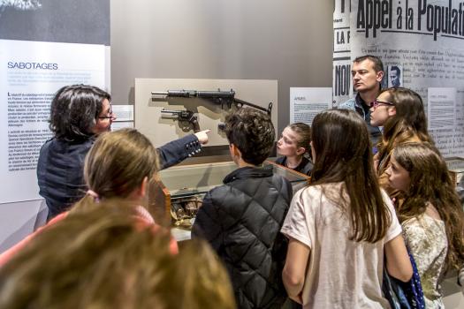 Lyon dans la guerre, 1939-1945 - Exposition permanente du CHRD © Photo Laurent Vella, 2014