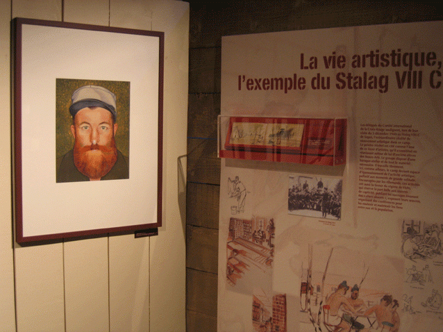 Exposition "Prisonniers de guerre" en 2008 au © CHRD