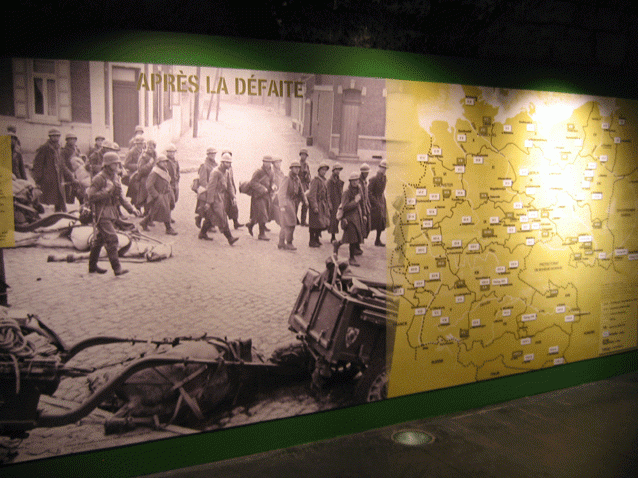 Exposition "Prisonniers de guerre" en 2008 au © CHRD