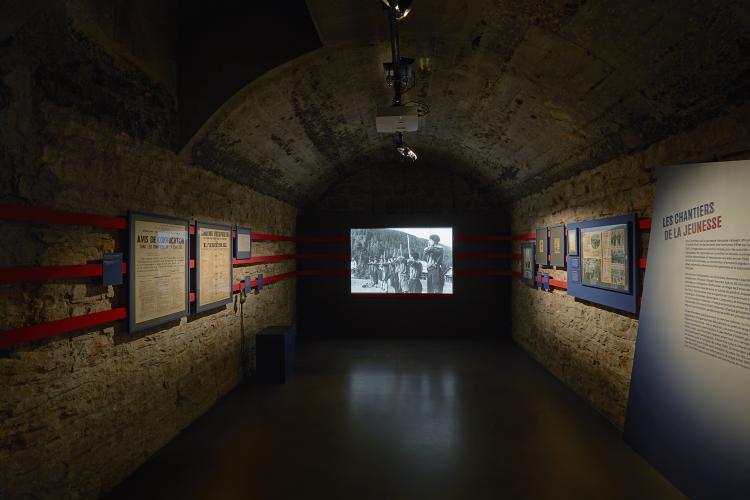 Exposition "Génération quarante - Les jeunes et la guerre" au CHRD - © Pierre Verrier, 2018