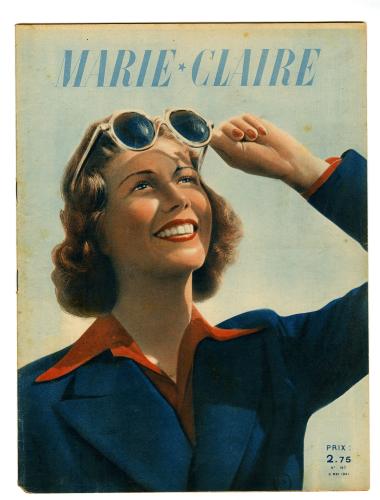 Couverture de la revue "Marie-Claire" de mai 1941 - © Pierre Verrier