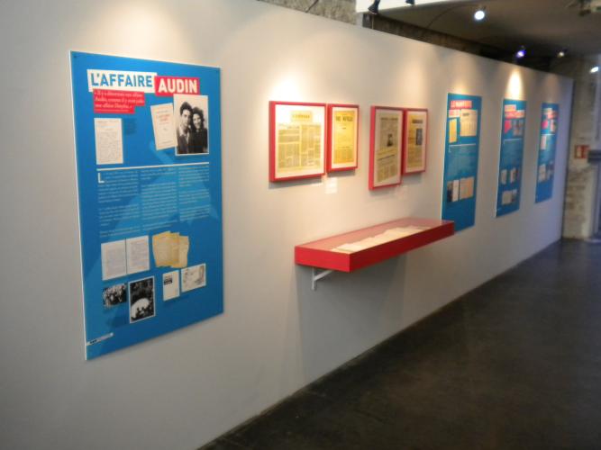 Exposition "citoyens en résistance" au CHRD en 2010