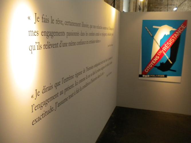 Exposition "citoyens en résistance" au CHRD en 2010