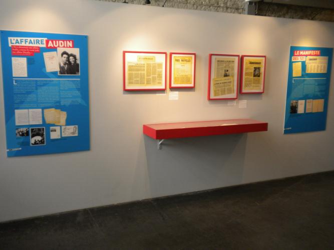 Exposition "citoyens en résistance" au CHRD en 2010