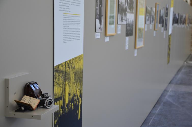 Exposition "French War Photographer. Carnet de route de François Berthier" présentée au musée du 7 juin au 15 septembre 2013 © Photo CHRD Lyon, 2013